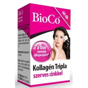 Bioco kollagén tripla szerves cinkkel 60 db