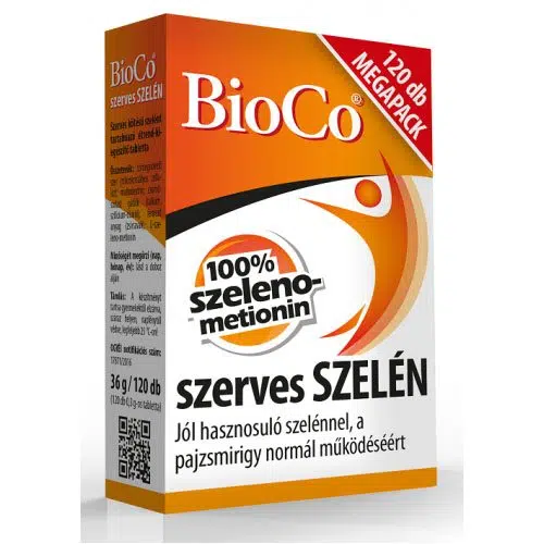 Bioco szerves szelén megapack 120db Bioco szerves szelén megapack 120db