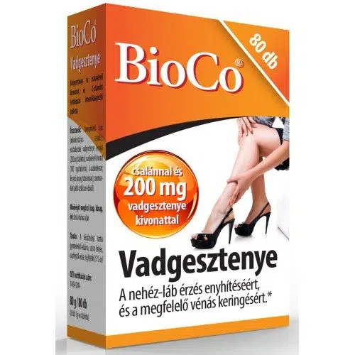 Bioco vadgesztenye tabletta 80 db Bioco vadgesztenye tabletta 80 db