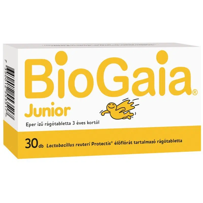 BioGaia Junior epres rágótabletta 30db BioGaia Junior epres rágótabletta 30db