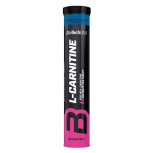 Biotech L-Carnitine 500 mg pezsgőtabletta áfonya-málna