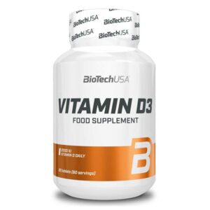 Biotech Vitamin D3 tabletta 60db