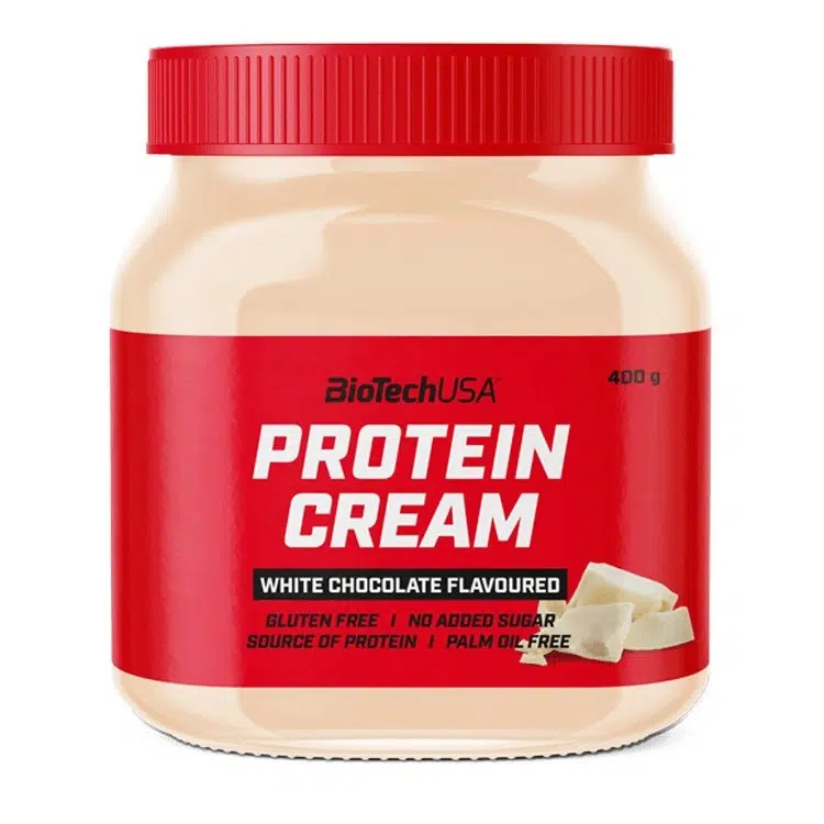 Biotech Protein Cream 400g fehércsokoládé Biotech Protein Cream 400g fehércsokoládé