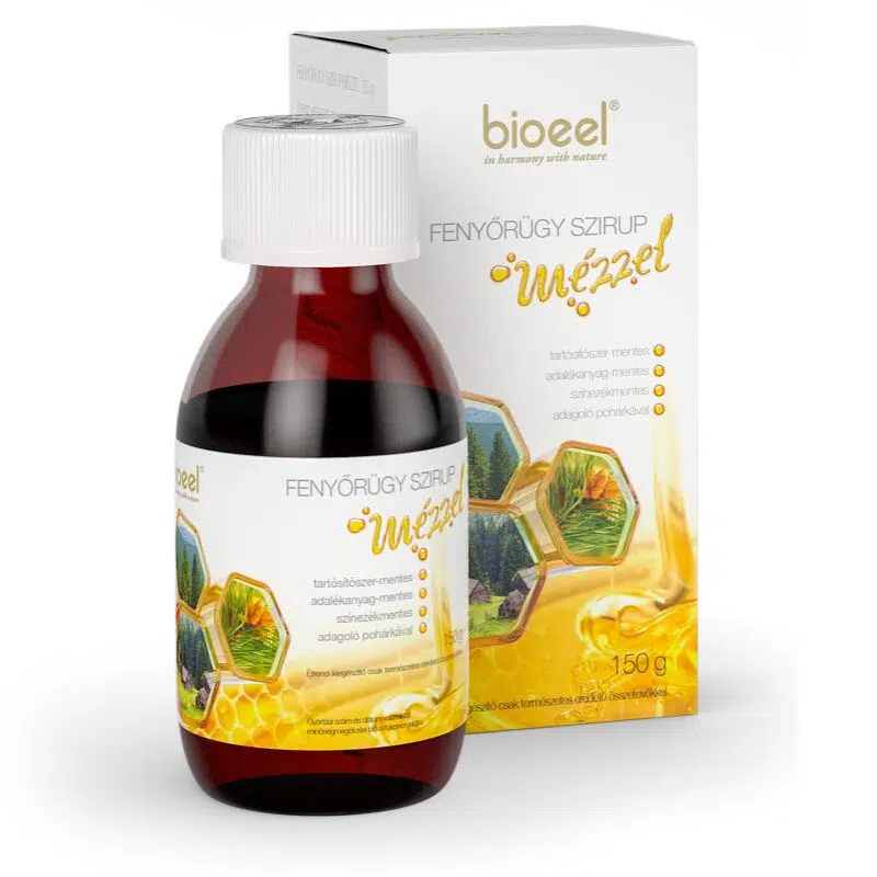 Bioeel Fenyőrügy szirup mézzel 150g Bioeel Fenyőrügy szirup mézzel 150g