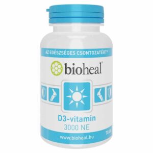 Bioheal D3-vitamin 3000NE lágykapszula 70 db