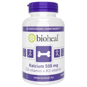 Bioheal kalcium+d3+k2 vitamin tabletta 70 db