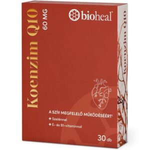 Bioheal koenzim q10 szelénnel + E- és B1 vitaminnal 30db