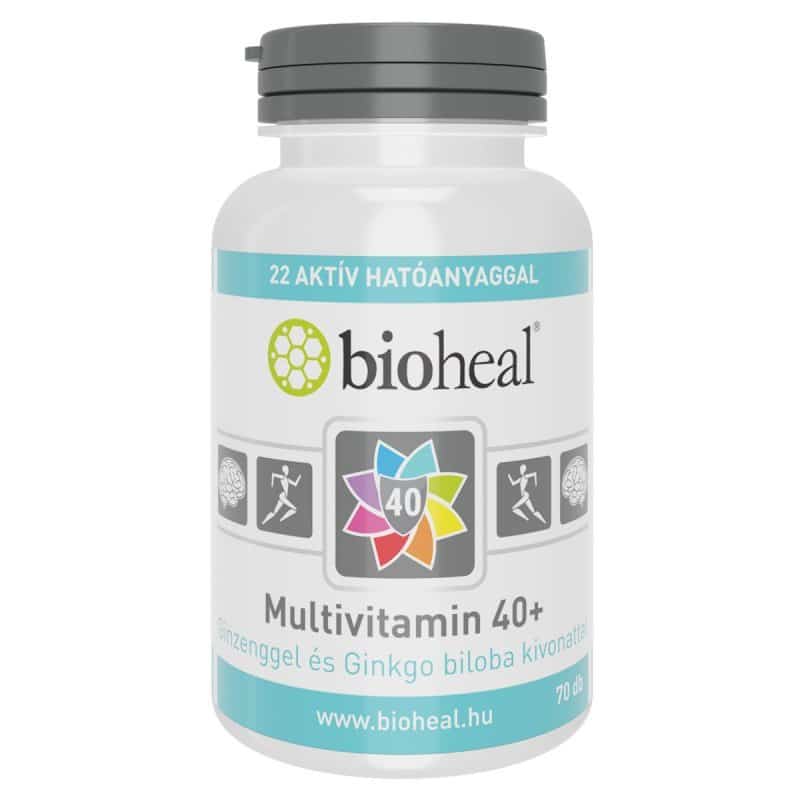 Bioheal multivitamin +40 filmtabletta 70db Bioheal multivitamin +40 filmtabletta 70db