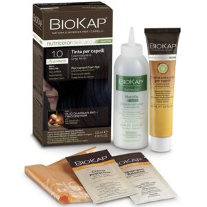 Biokap Nutricolor Rapid Tartós hajfesték Nr 1.0 Natural Black 135ml