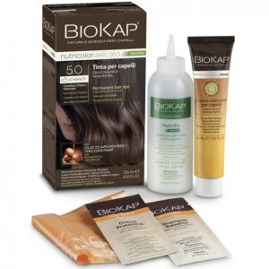 Biokap Nutricolor Rapid Tartós hajfesték Nr 5.0 Natural Light Chestnut 135ml