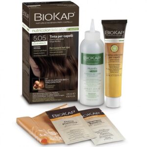 Biokap Nutricolor Rapid Tartós hajfesték Nr 5.05 Chestnut Light Brown 135ml