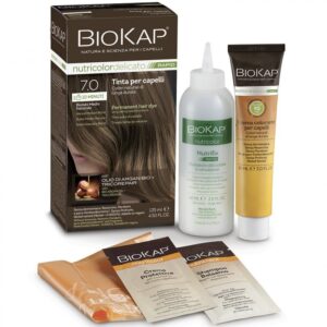 Biokap Nutricolor Rapid Tartós hajfesték Nr 7.0 Natural Medium Blond 135ml