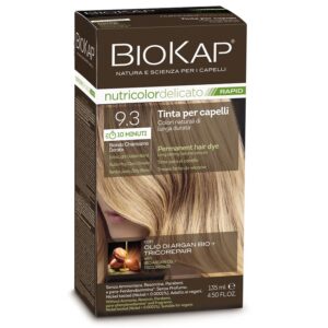Biokap Nutricolor Rapid Tartós hajfesték Nr 9.3 Extra Light Blond 135ml