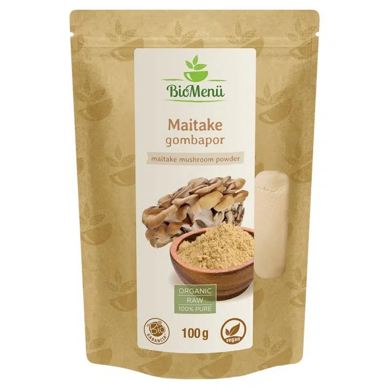 Biomenü bio Maitake gombapor 100g Biomenü bio Maitake gombapor 100g