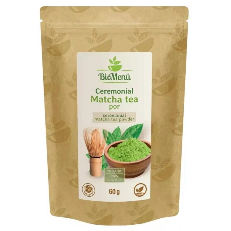 Biomenü Bio CEREMONIAL Matcha tea por 60g Biomenü Bio CEREMONIAL Matcha tea por 60g