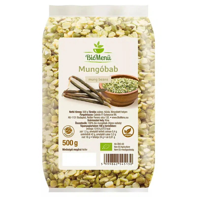 Biomenü bio MUNGÓBAB 500g Biomenü bio MUNGÓBAB 500g