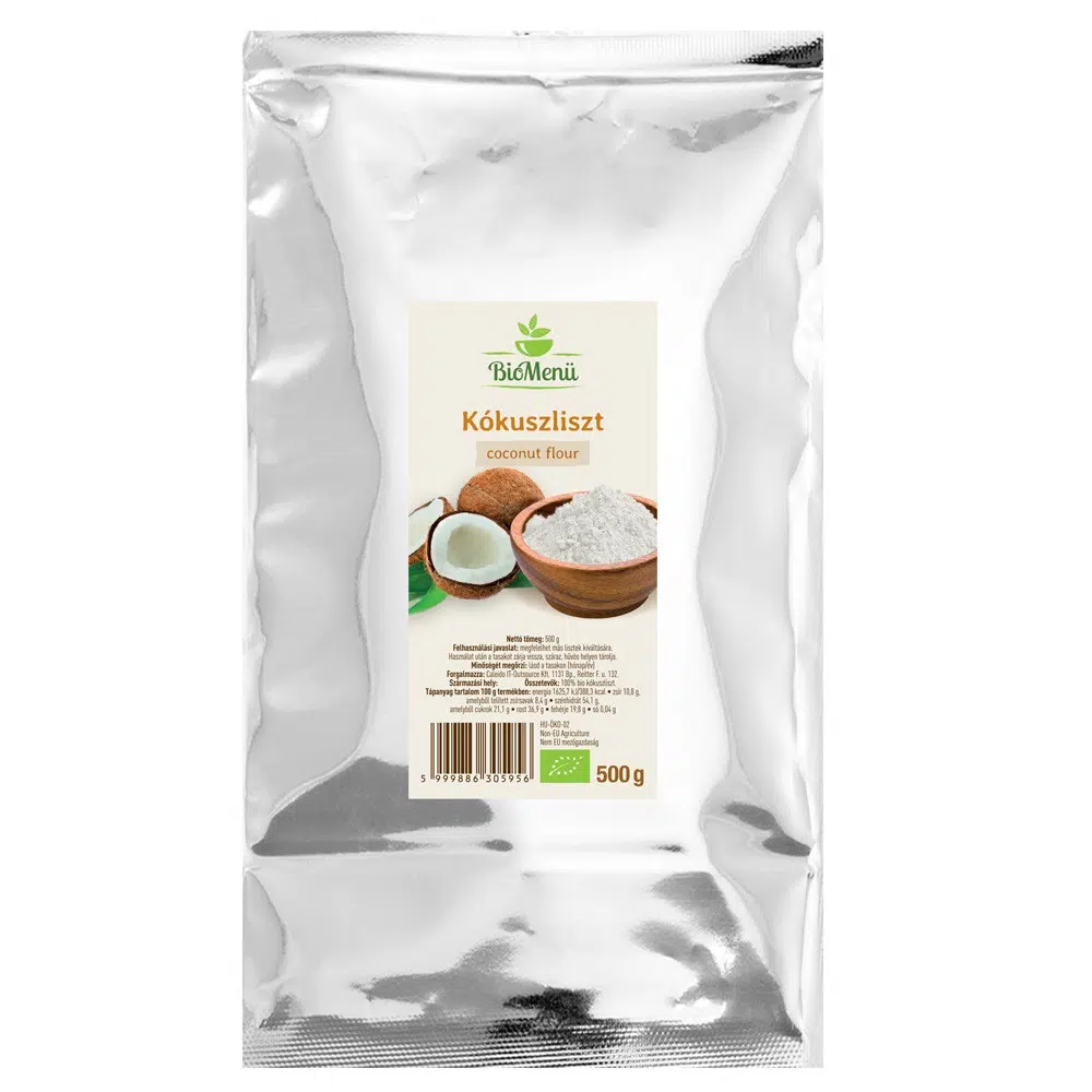Biomenü bio kókuszliszt 500g Biomenü bio kókuszliszt 500g