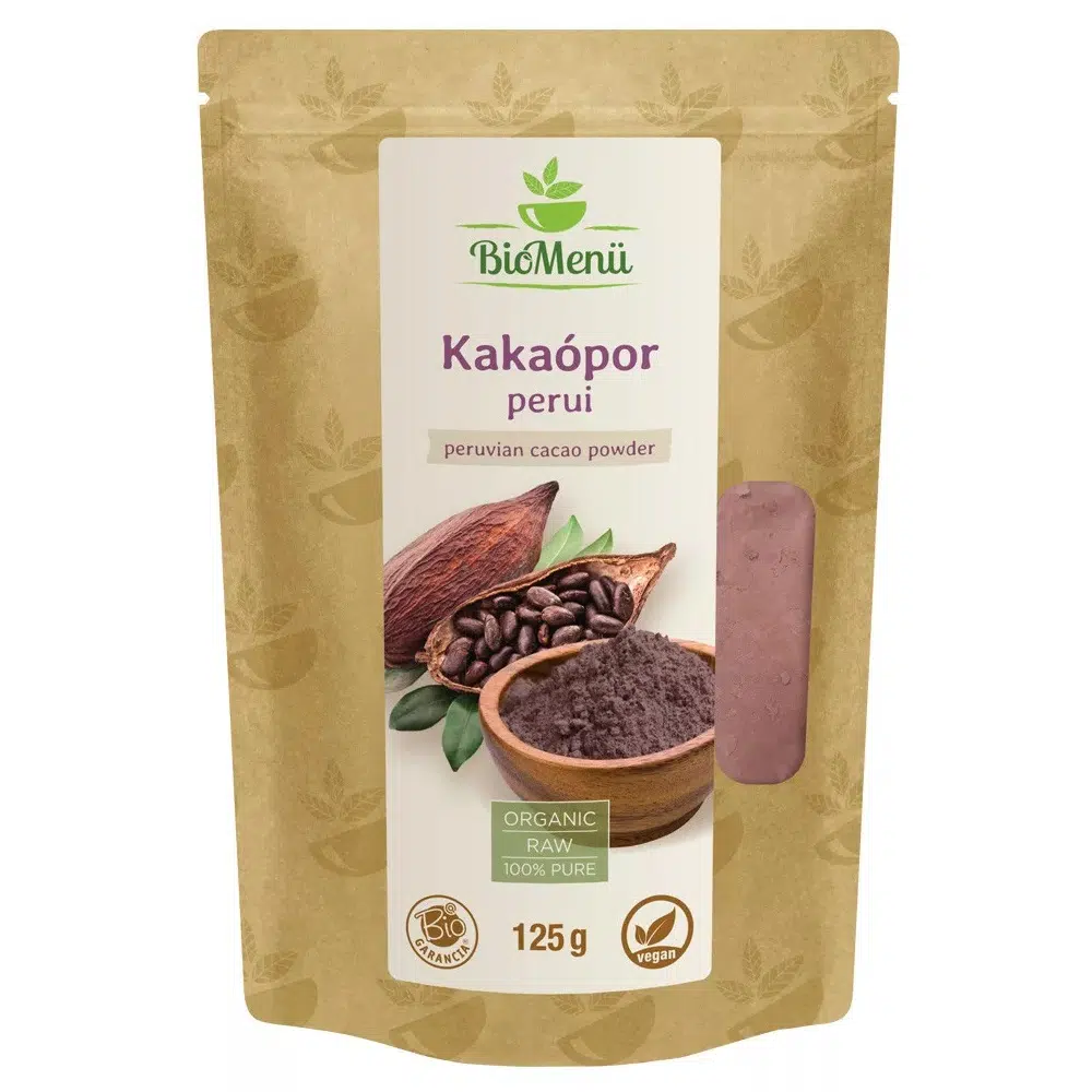 Biomenü bio perui kakaópor 125 g Biomenü bio perui kakaópor 125 g