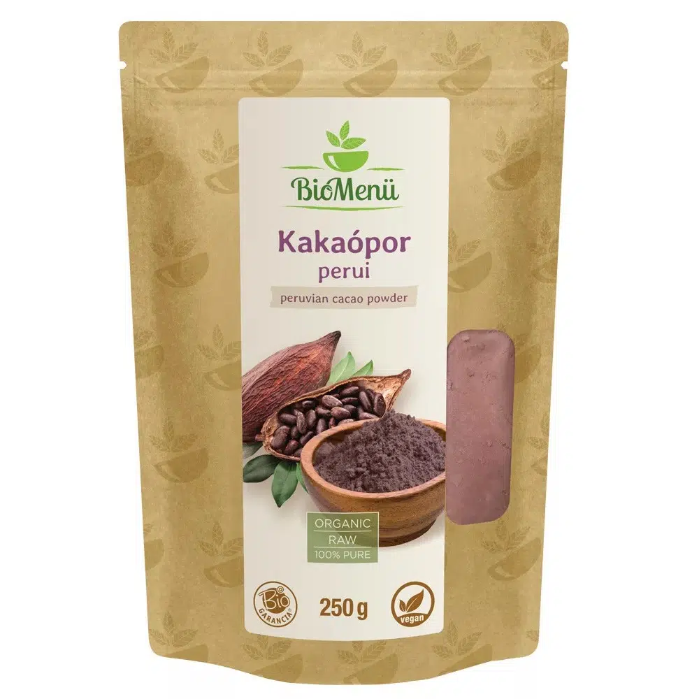 Biomenü bio perui kakaópor 250g Biomenü bio perui kakaópor 250g
