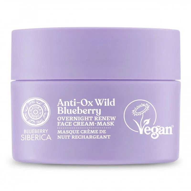 Blueberry Siberica Anti-Ox Vad Áfonya Megújító éjszakai arckrém-maszk 50ml Blueberry Siberica Anti-Ox Vad Áfonya Megújító éjszakai arckrém-maszk 50ml