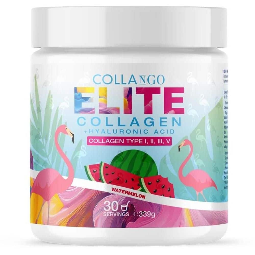 Collango ELITE Collagen + Hyaluronic Acid Görögdinnye ízű por 339 g Dobozos Collango ELITE Collagen + Hyaluronic Acid Görögdinnye ízű por 339 g Dobozos