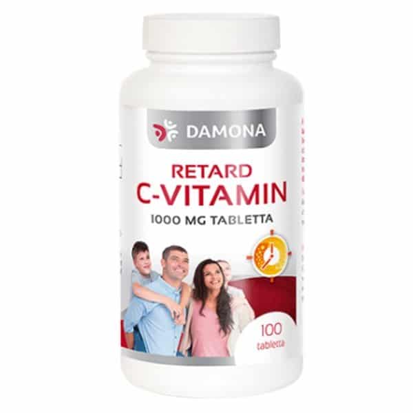 Damona c-vitamin 1000mg retard tabletta 100 db Damona c-vitamin 1000mg retard tabletta 100 db