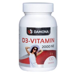 Damona D3-vitamin tabletta 100db