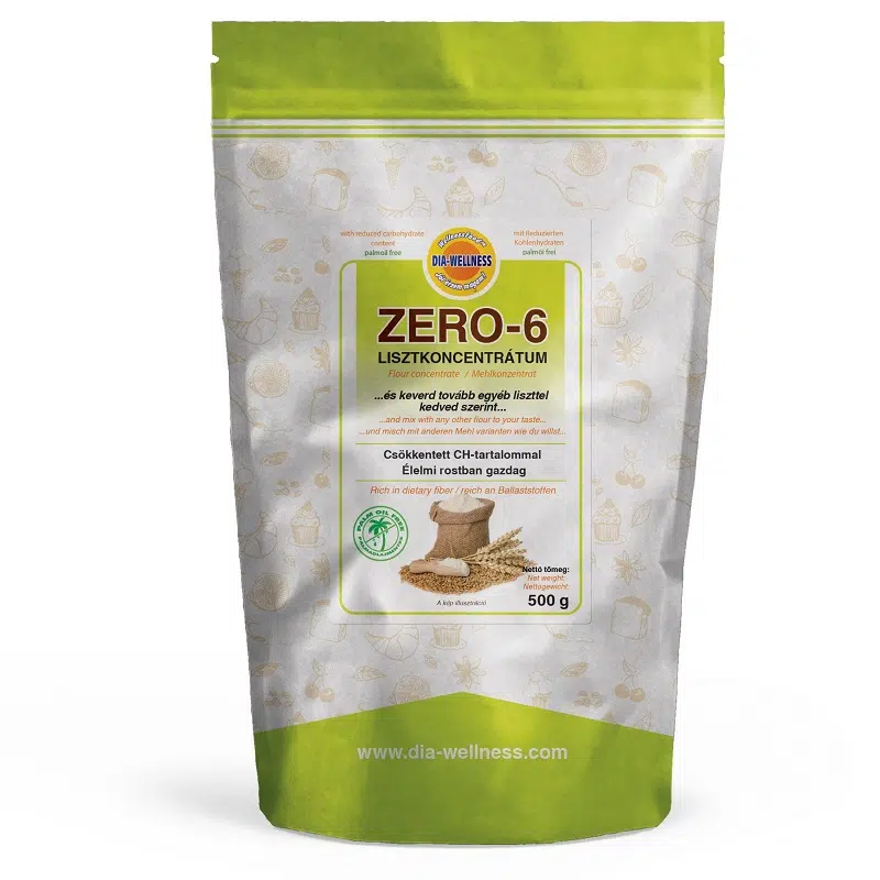 Dia-wellness zero-6 lisztkeverék koncentrátum-ch 7% alatt 500g Dia-wellness zero-6 lisztkeverék koncentrátum-ch 7% alatt 500g