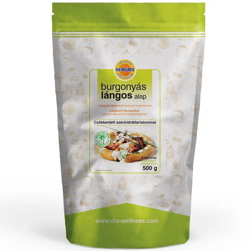 Dia-wellness burgonyás lángospor 500g Dia-wellness burgonyás lángospor 500g