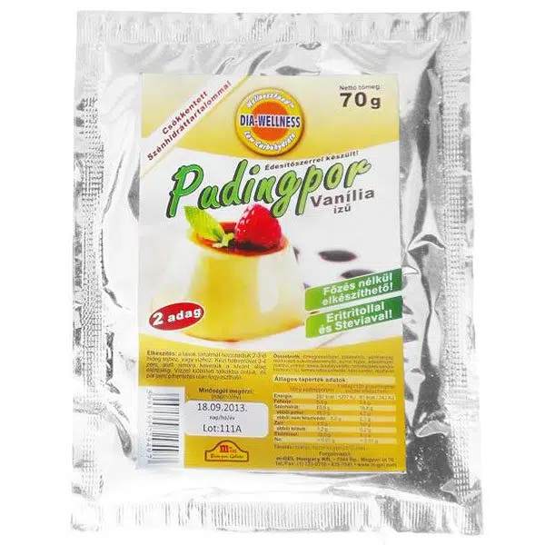 Dia-wellness hidegpuding vanília 70g Dia-wellness hidegpuding vanília 70g