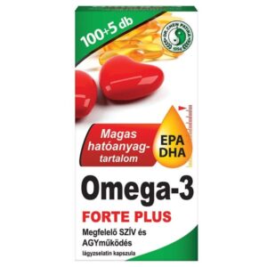 Dr.Chen omega-3 forte plusz kapszula 105db