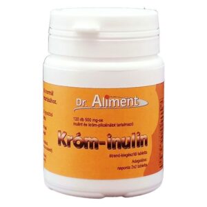 Dr.Aliment króm-inulin tabletta 120 db