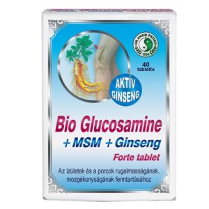 Dr.chen bio glucosamine + MSM + Ginseng forte tabletta 40db