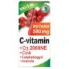 Dr.Chen C-vitamin 500mg+D3-vitamin+cink RETARD tabletta 105db