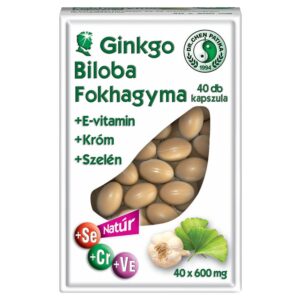 Dr.chen ginkgo biloba garlic kapszula 40db