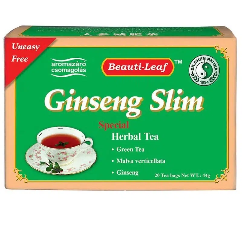 Dr.chen ginseng fogyasztó tea slim filt. 20db Dr.chen ginseng fogyasztó tea slim filt. 20db