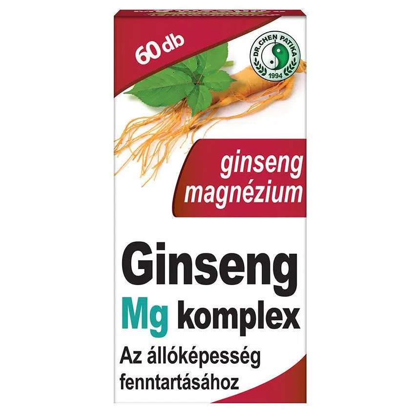 Dr.chen Ginseng Magnézium komplex kapszula 60db Dr.chen Ginseng Magnézium komplex kapszula 60db