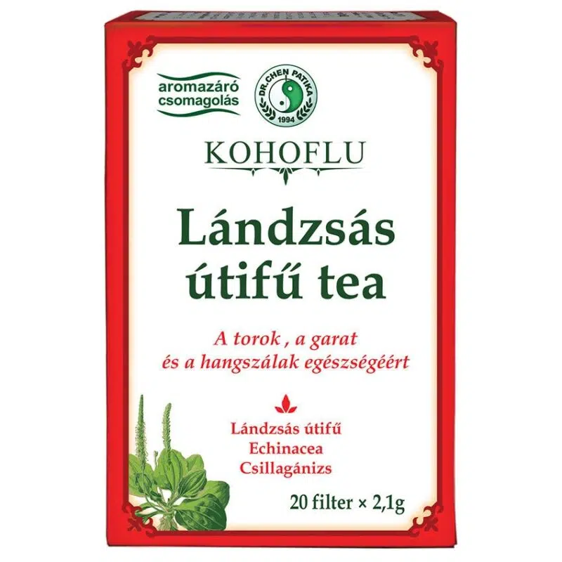 Dr.chen kohoflu lándzsás útifű tea 20 filter Dr.chen kohoflu lándzsás útifű tea 20 filter