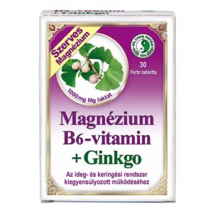 Dr.chen Szerves Magnézium B6 + Ginkgo 30db