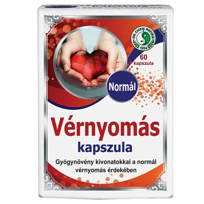 Dr.chen normál vérnyomás kapszula 60db Dr.chen normál vérnyomás kapszula 60db