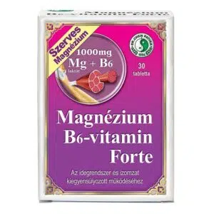 Dr.chen Szerves magnézium B6-vitamin forte tabletta 30db