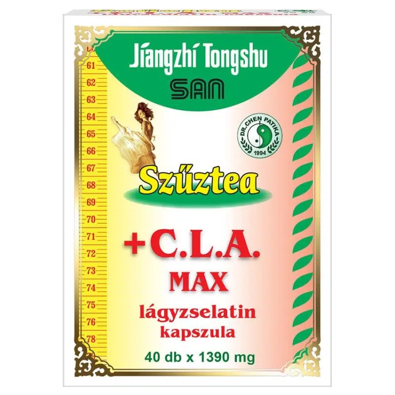 Dr.chen szűztea +c.l.a. max kapszula 40 db Dr.chen szűztea +c.l.a. max kapszula 40 db