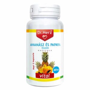 Dr. Herz ananász-papaya kapszula 60 db (tégelyes)