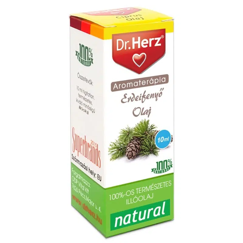 Dr. Herz Erdeifenyő illóolaj 10ml Dr. Herz Erdeifenyő illóolaj 10ml