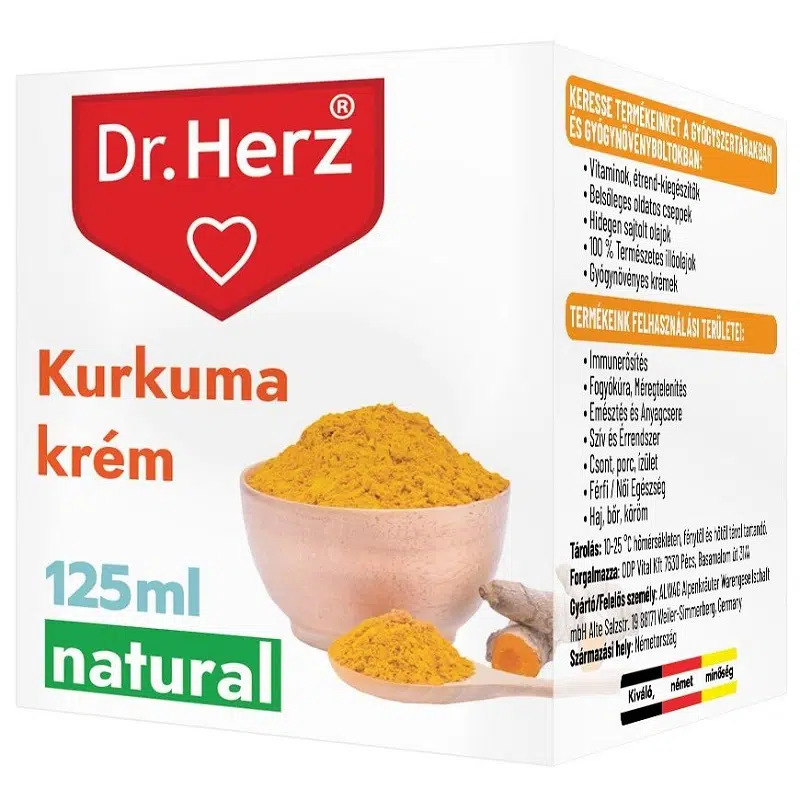Dr. Herz Kurkuma krém 125 ml Dr. Herz Kurkuma krém 125 ml