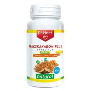 Dr. Herz Macskakarom+ Szerves Cink+ Szelén+ C - vitamin 60 db