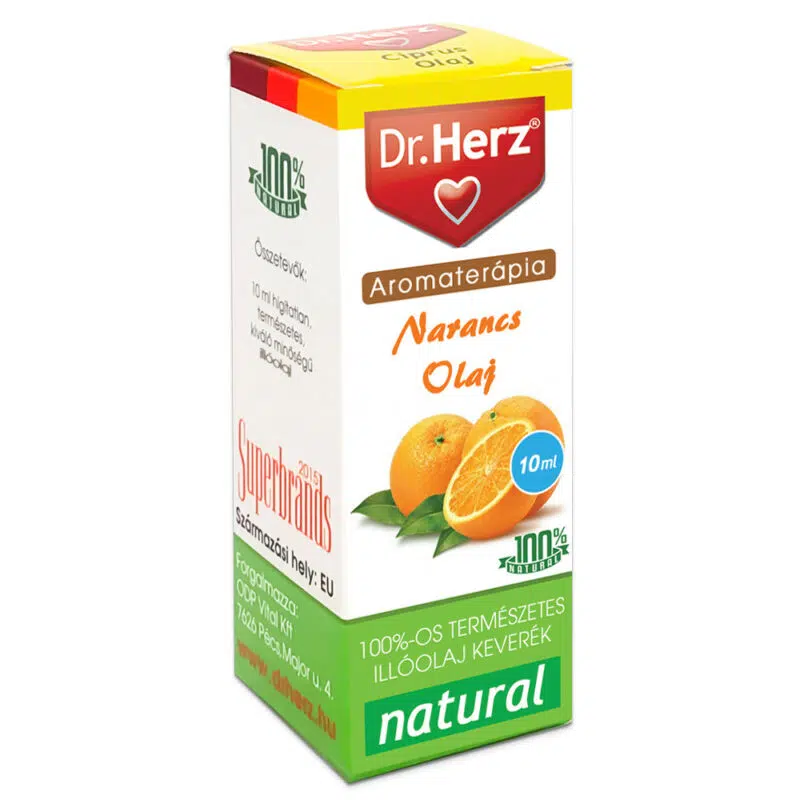 Dr. Herz Narancs illóolaj 10ml Dr. Herz Narancs illóolaj 10ml