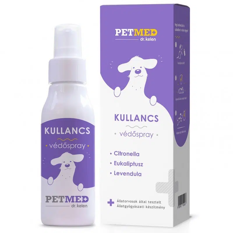 Dr.kelen PETMED kullancs védőspray 100ml Dr.kelen PETMED kullancs védőspray 100ml