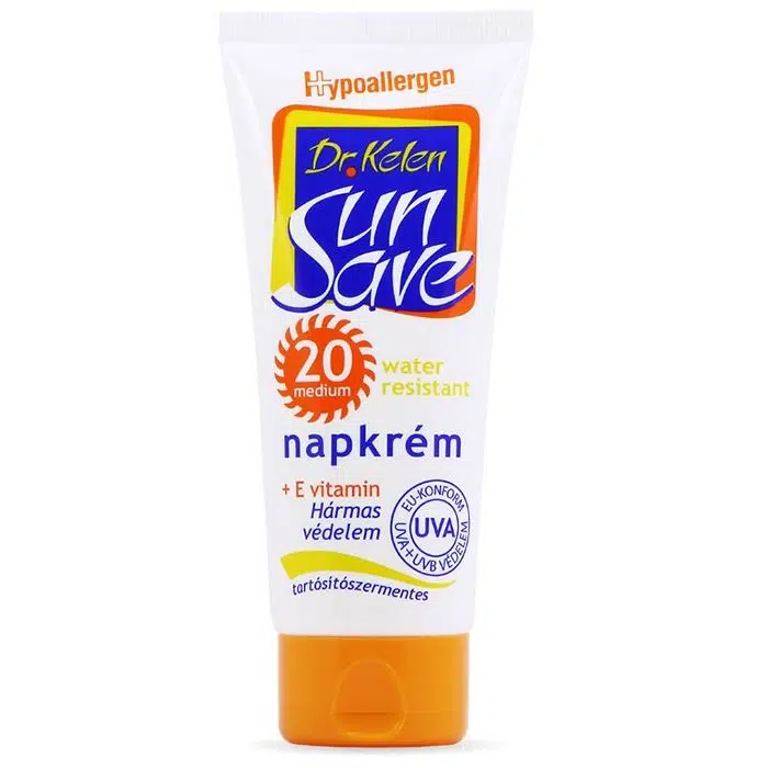 Dr.Kelen SunSave F20 napkrém 100 ml Dr.Kelen SunSave F20 napkrém 100 ml