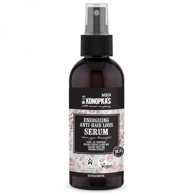 Dr. Konopka's MEN Energetizáló hajhullás elleni szérum 170ml Dr. Konopka's MEN Energetizáló hajhullás elleni szérum 170ml